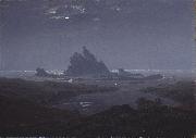 Caspar David Friedrich ReefsbytheSeashore oil painting artist